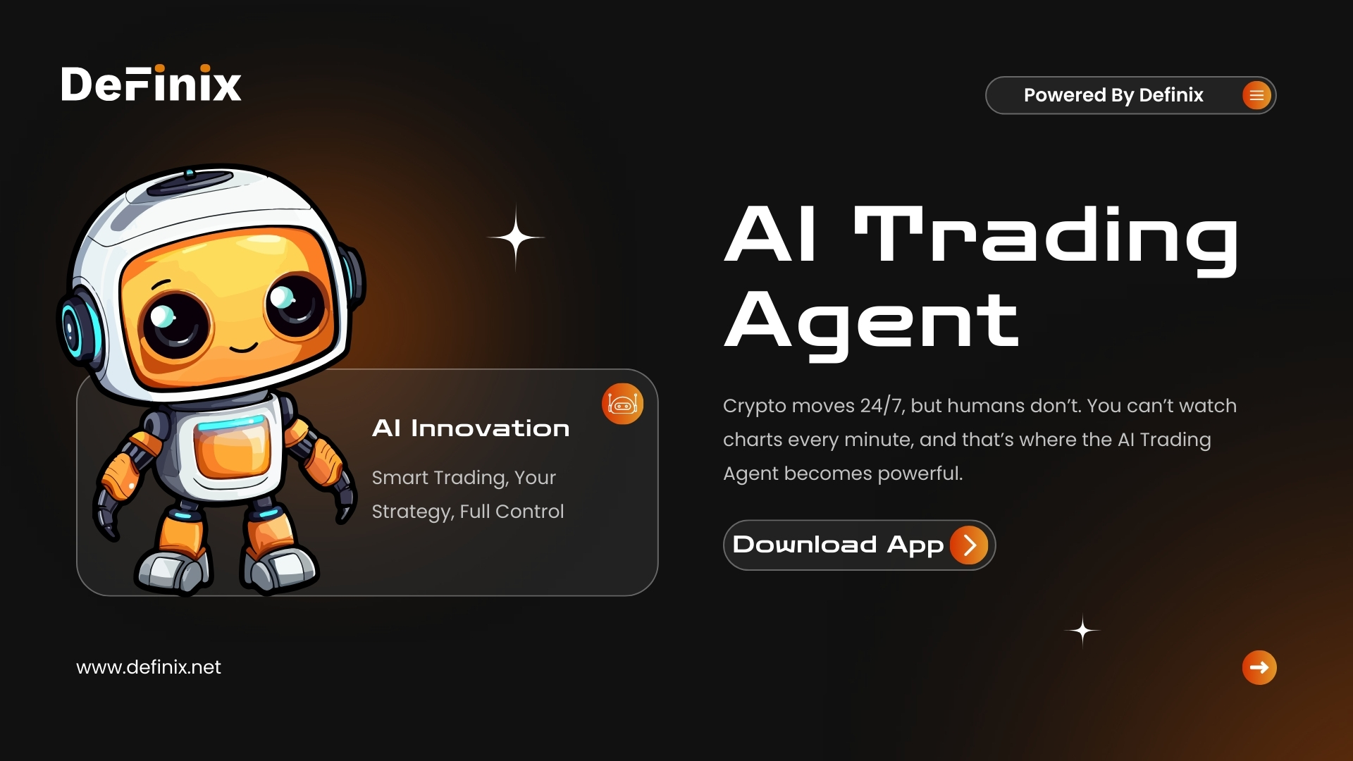AI Trading Agent by Definix - Smart Trading, Your Strategy, Full Control
