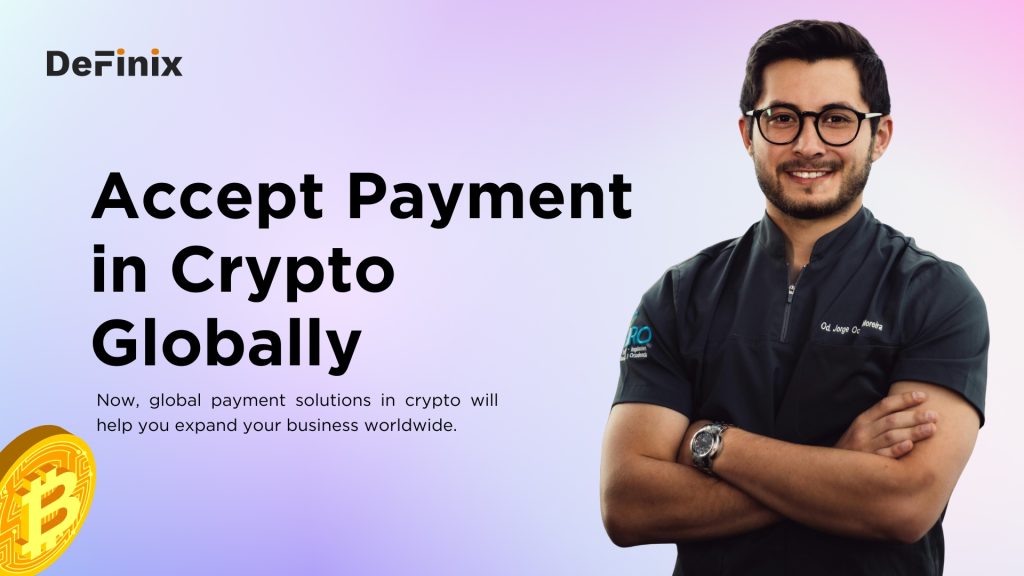 accept payment in crypto globally